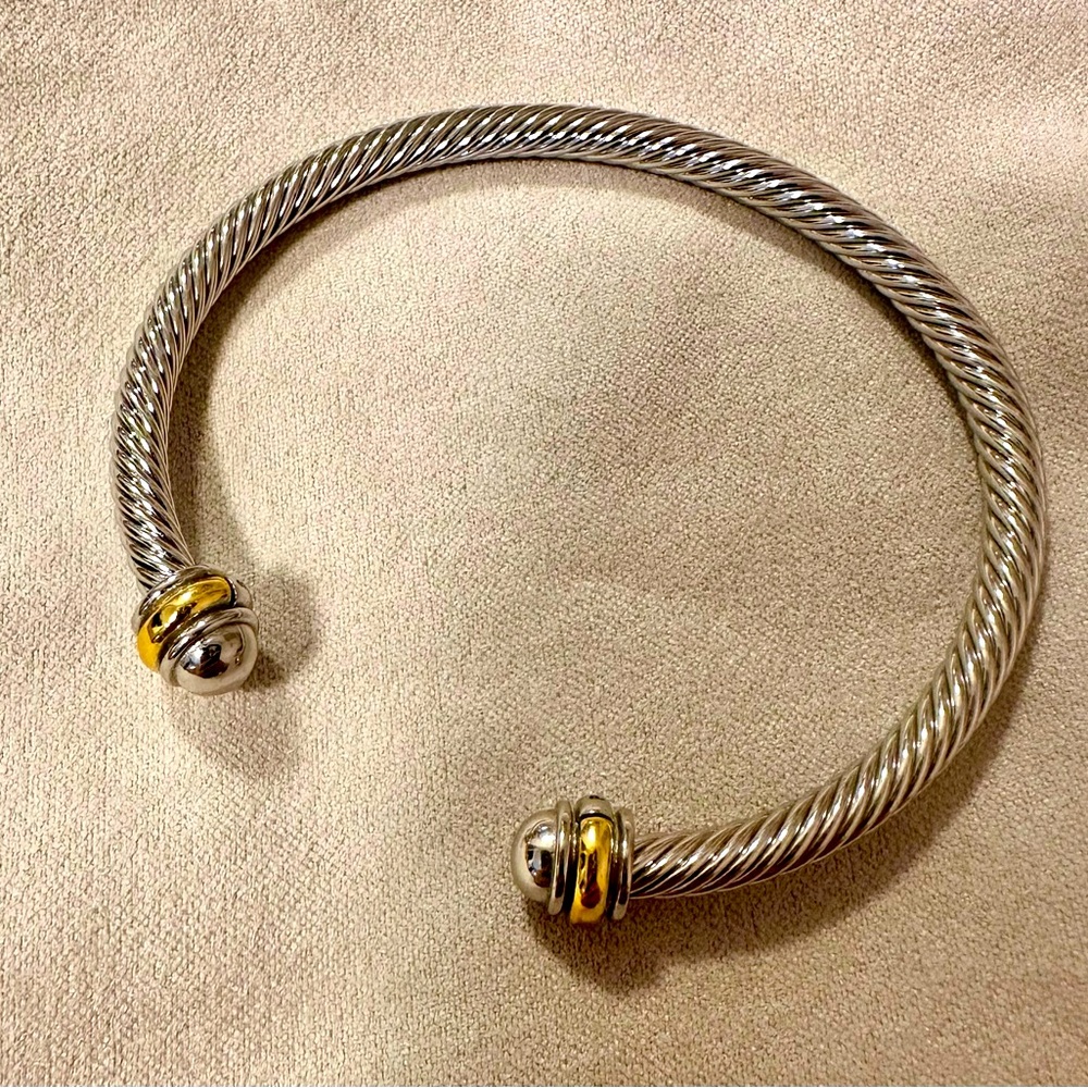 Silver/Gold Bracelet & Ring